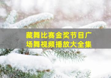 藏舞比赛金奖节目广场舞视频播放大全集