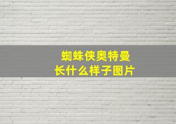 蜘蛛侠奥特曼长什么样子图片