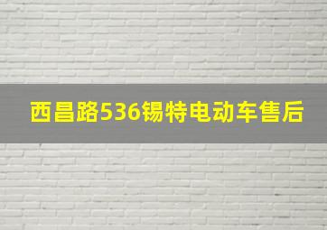 西昌路536锡特电动车售后