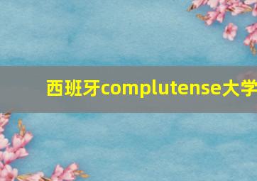 西班牙complutense大学