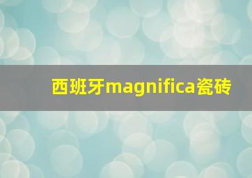 西班牙magnifica瓷砖