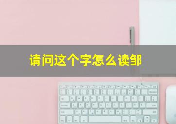 请问这个字怎么读邹