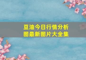 豆油今日行情分析图最新图片大全集