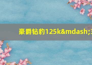 豪爵钻豹125k—3