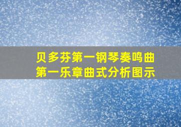 贝多芬第一钢琴奏鸣曲第一乐章曲式分析图示