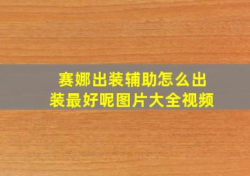 赛娜出装辅助怎么出装最好呢图片大全视频