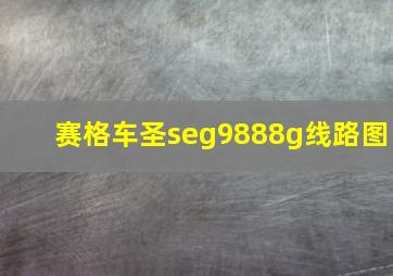 赛格车圣seg9888g线路图