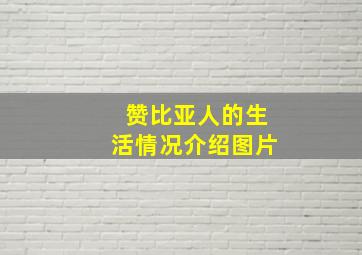 赞比亚人的生活情况介绍图片