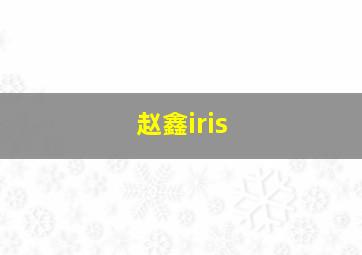 赵鑫iris