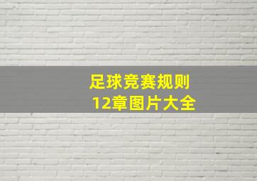 足球竞赛规则12章图片大全