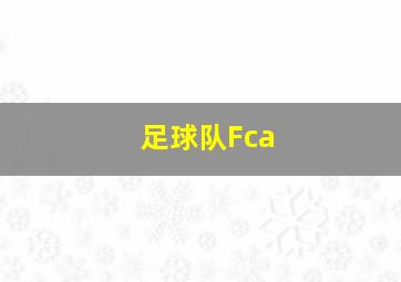 足球队Fca