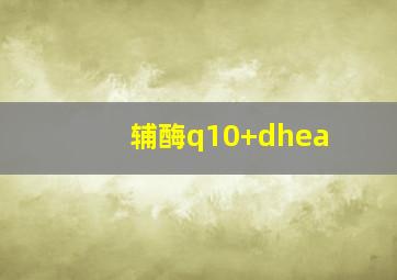 辅酶q10+dhea