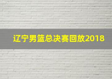 辽宁男篮总决赛回放2018