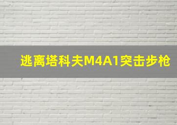 逃离塔科夫M4A1突击步枪