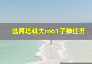 逃离塔科夫m61子弹任务