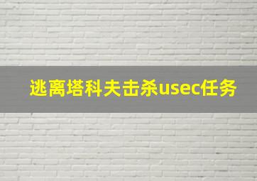 逃离塔科夫击杀usec任务