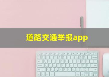 道路交通举报app