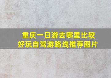 重庆一日游去哪里比较好玩自驾游路线推荐图片