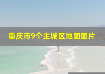 重庆市9个主城区地图图片