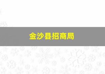 金沙县招商局