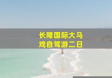 长隆国际大马戏自驾游二日