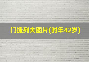 门捷列夫图片(时年42岁)