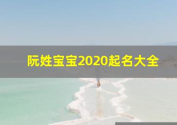 阮姓宝宝2020起名大全