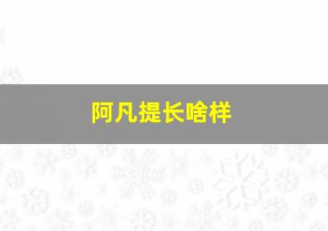 阿凡提长啥样