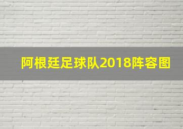 阿根廷足球队2018阵容图