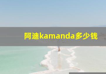 阿迪kamanda多少钱