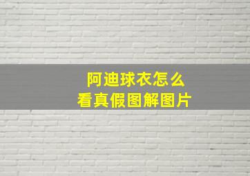 阿迪球衣怎么看真假图解图片