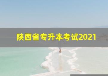 陕西省专升本考试2021