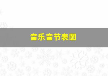 音乐音节表图