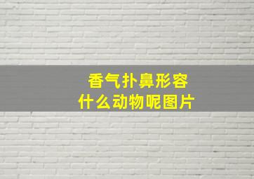 香气扑鼻形容什么动物呢图片