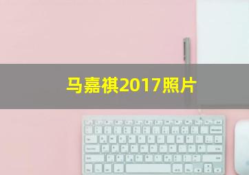 马嘉祺2017照片