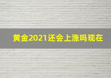 黄金2021还会上涨吗现在