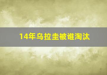 14年乌拉圭被谁淘汰