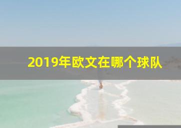 2019年欧文在哪个球队