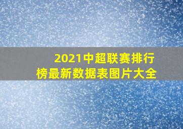 2021中超联赛排行榜最新数据表图片大全