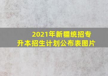 2021年新疆统招专升本招生计划公布表图片