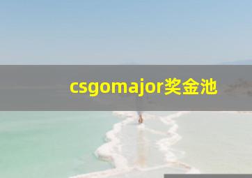 csgomajor奖金池