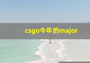 csgo今年的major