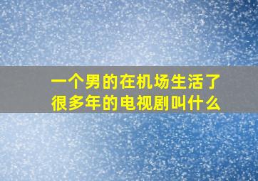 一个男的在机场生活了很多年的电视剧叫什么