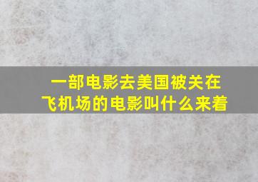 一部电影去美国被关在飞机场的电影叫什么来着