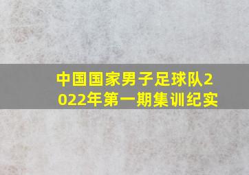 中国国家男子足球队2022年第一期集训纪实