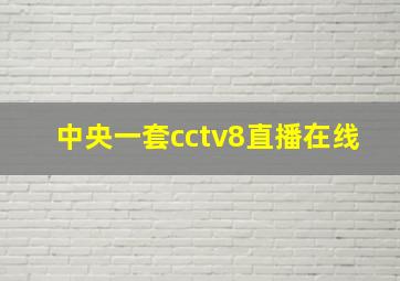 中央一套cctv8直播在线