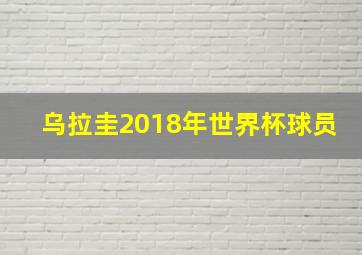 乌拉圭2018年世界杯球员