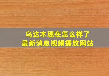 乌达木现在怎么样了最新消息视频播放网站