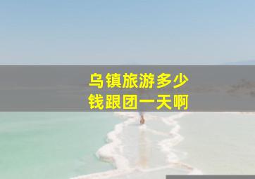 乌镇旅游多少钱跟团一天啊