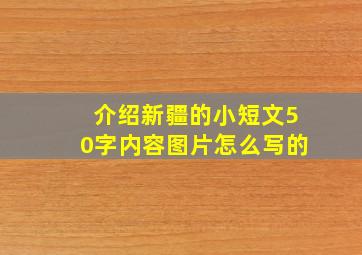 介绍新疆的小短文50字内容图片怎么写的